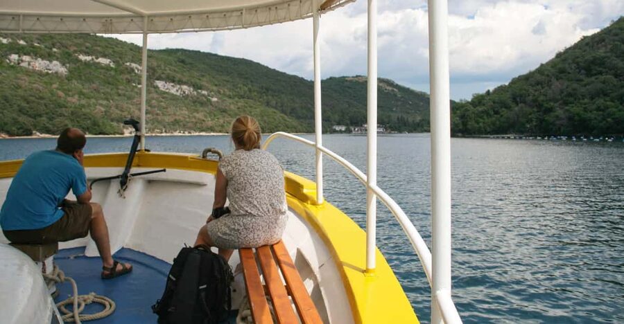 Rovinj: Lim Fjord and Pirate Cave Boat Tour - Ninety minutes for swimming, food, or a beach break