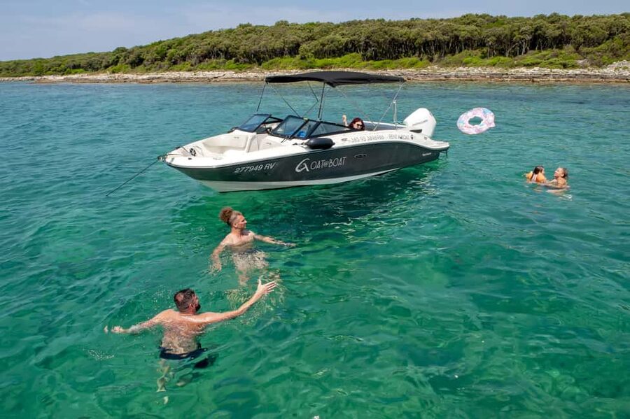 Rovinj or Vrsar: Lim Fjord & Rovinj islands Speedboat Tour - Lim Fjord and the Pirate Cave Bar