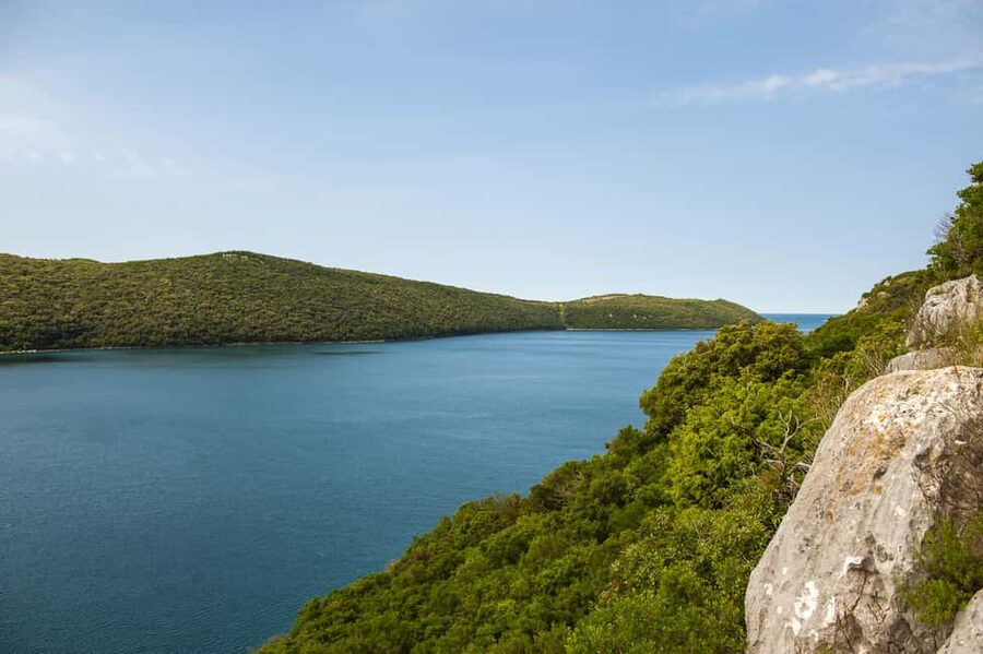 Rovinj or Vrsar: Lim Fjord & Rovinj islands Speedboat Tour - Katarina Island and Optional Cliff Jumping