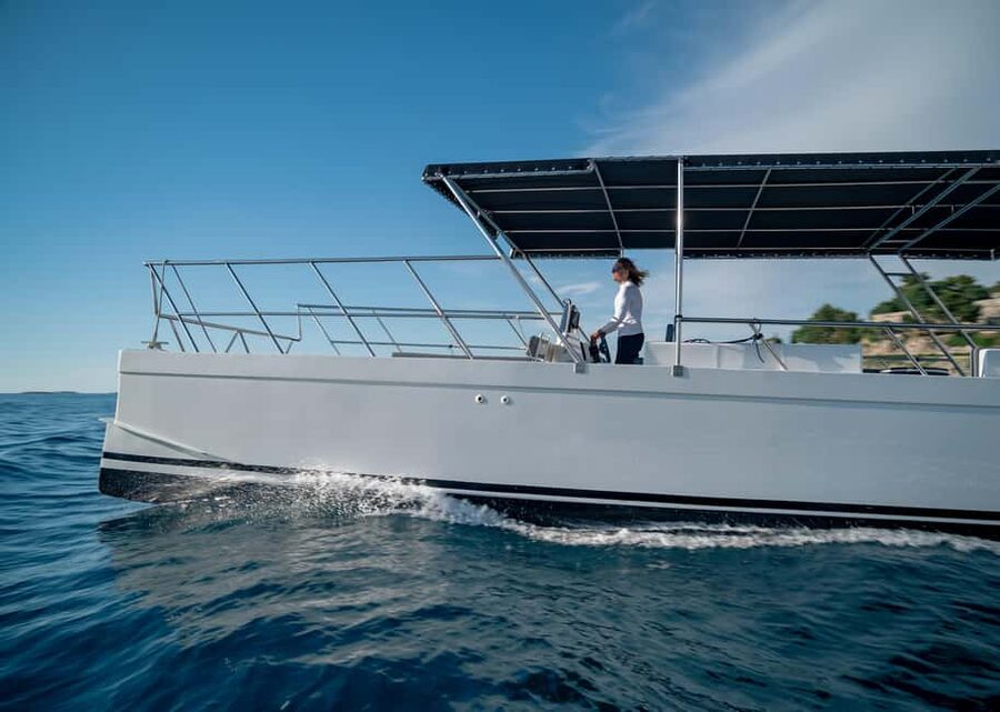 Rovinj: Sunset & dolphin group tours with Catamaran - Meeting Massimo at ACI marina
