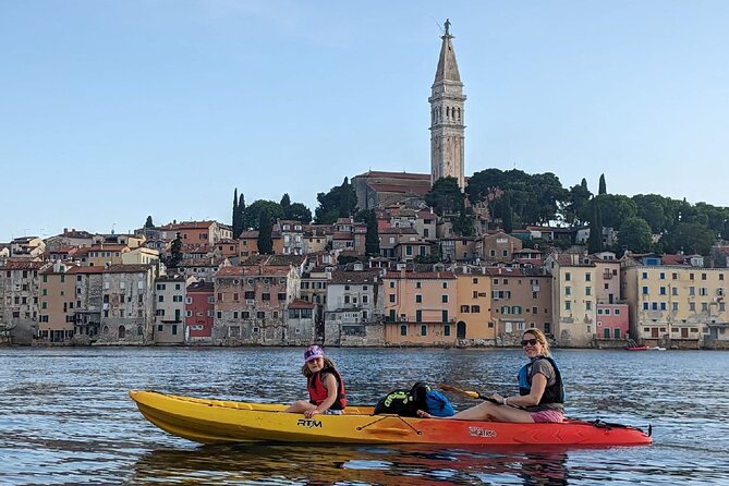 Rovinj Sunset kayaking tour - A Break on St. Catherine’s Island