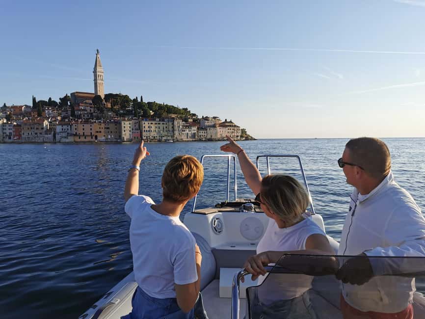 Rovinj: Sunset Speedboat Tour with Dolphin Watching - Why the small speedboat makes a difference