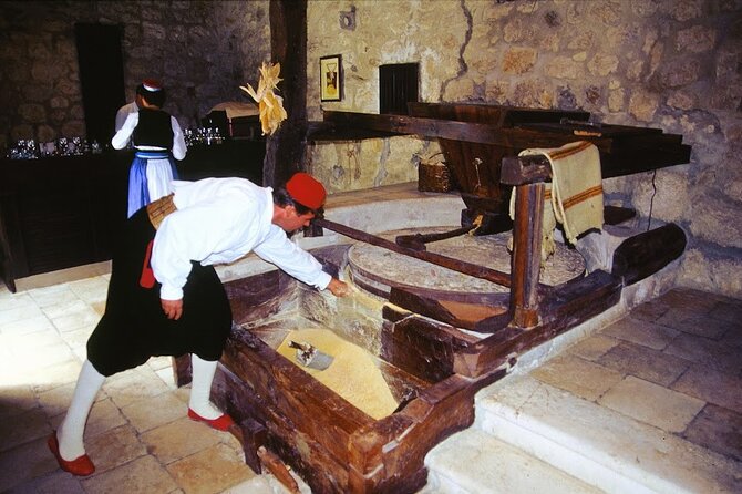 Rural Biking & Wine Tasting Tour in Dubrovnik - St. Barbara’s chapel and 104 stećci
