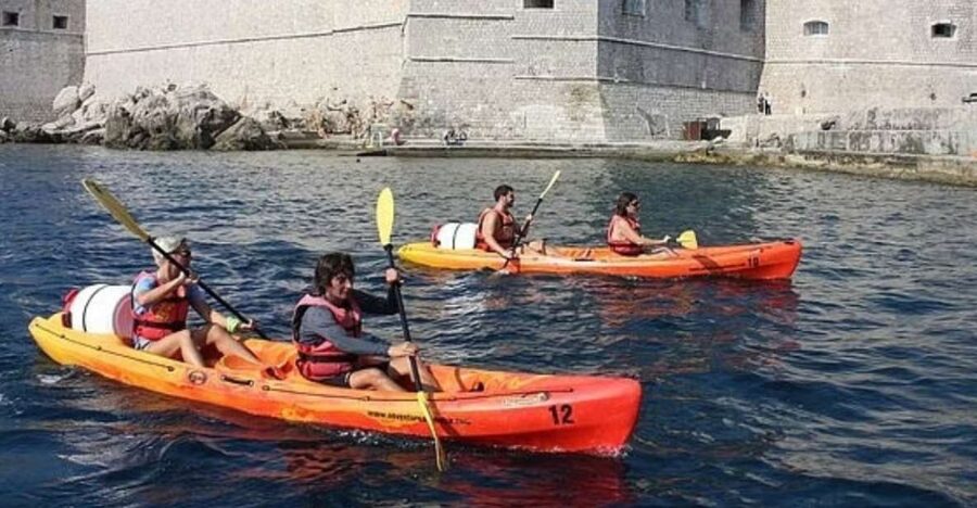 Sea Kayaking - The Betina Cave swimming stop