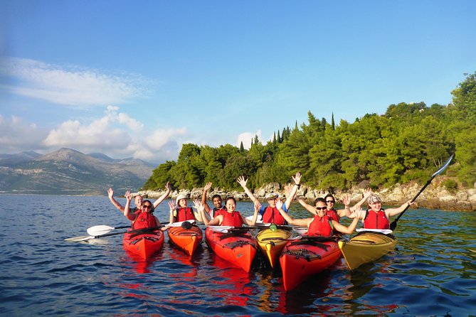 Sea Kayaking and Snorkeling to Green Cave on Sipan island from Lopud - Returning via Ruda and a second cave