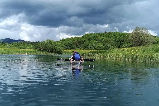 See through kayaks on Gacka river - How much value you get for $109