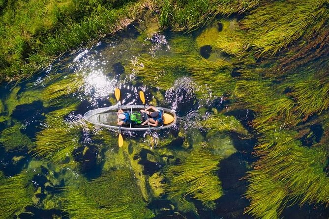 See through kayaks on Gacka river - Who should book this river trip