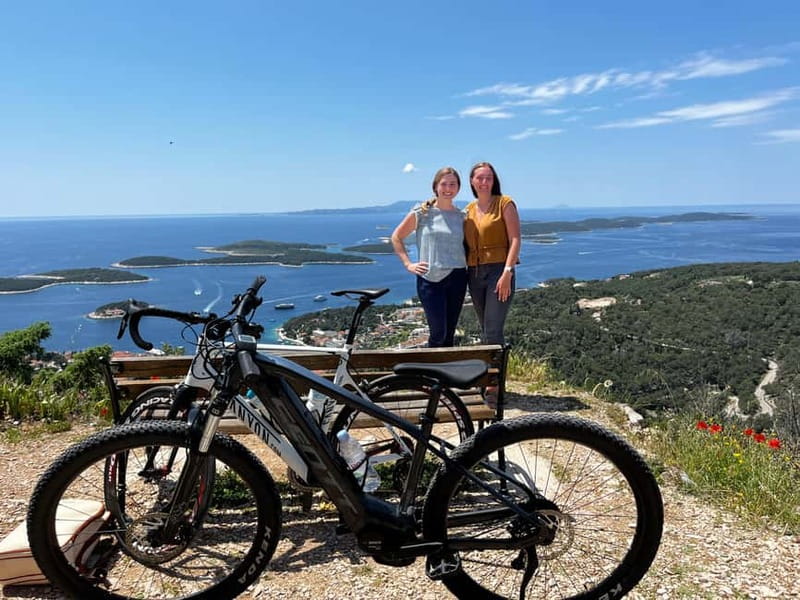 Self-guided mountain bike tour (non-electric) - Leaving Hvar town for the island’s quieter side