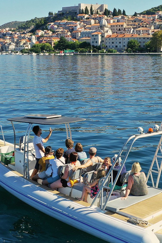Sibenik: Full-Day Kornati National Park Boat Tour - Entering the outer Kornati cliffs
