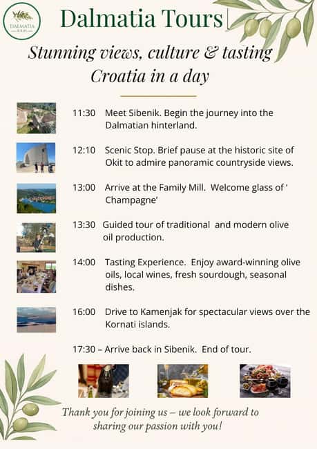 Sibenik: Stunning views, History & Tasting - Croatia in day - Why this half-day tour works so well