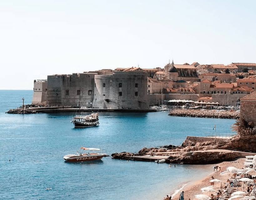 Sightseeing Boat Cruise in Old Town of Dubrovnik - Lovrijenac fortress and the film connection