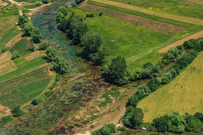 Sinj: Panoramic Flight over Peruca Lake and Dinara mountain - Vrlika Field, the Peruća dam, and the route home