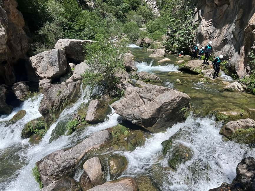 Small Group Canyoning with proffesional guide - Swimming, rapids, and optional jumps