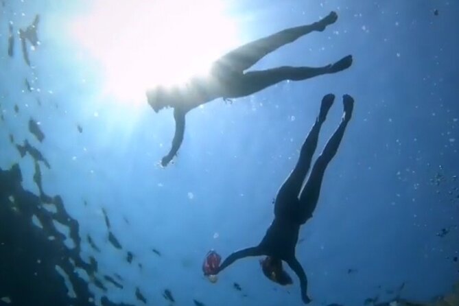 Speed Boat Tour to Elaphiti Caves and Sandy Beach from Dubrovnik - Swimming through the Three Caves