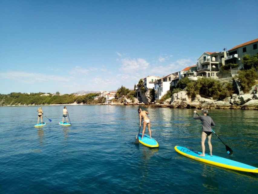Split: Adriatic Sea and River Stand-Up Paddleboard Tour - Paddling into the Žrnovnica River
