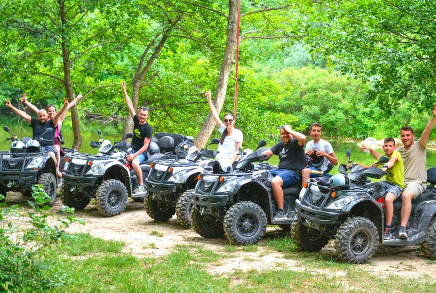 Split: ATV Quad Tour with Waterfall Swimming with Picnic - River tracks, Studenci, and the first off-road miles