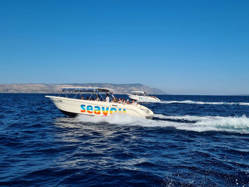 Split: Bisevo, Vis, and Hvar Boat Tour with Snorkel Stops - Morning coffee and a look at Komiza