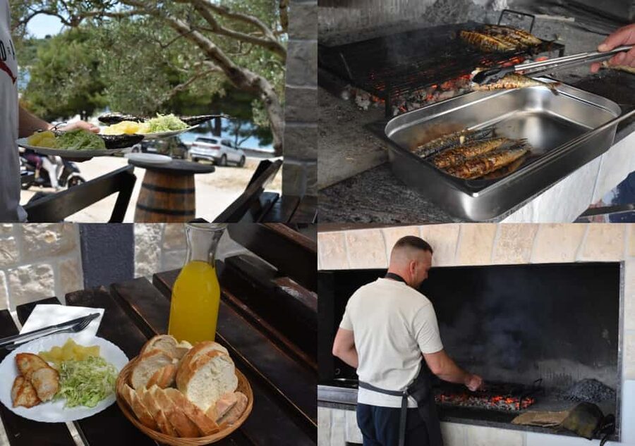 Split: Blue Lagoon, 3Islands, Boat Trip, Mediterranean lunch - Čiovo: swimming, lunch, and beach time