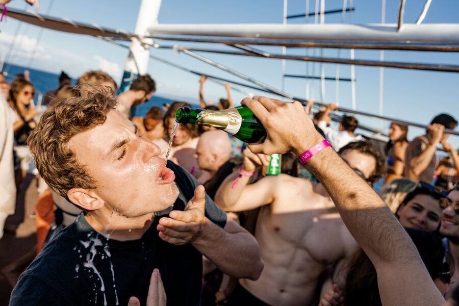 Split: Blue Lagoon Boat Party with DJs, Shots & After Party - What the Out to Sea boat party is really like