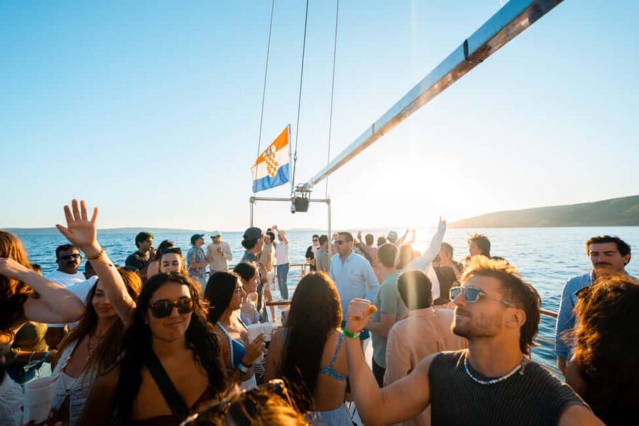 Split: Blue Lagoon Boat Party with Slide, Dj and After Party - Why this six-hour boat party works for a Split afternoon