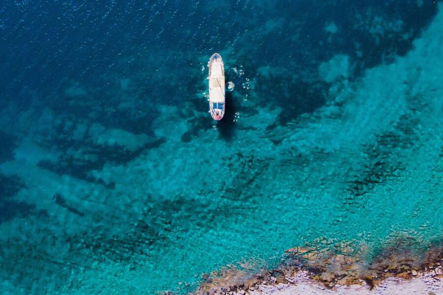 Split: Blue Lagoon Boat Party with Slide, Dj and After Party - The Blue Lagoon and its boat slide