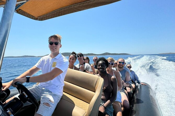Split: Blue Lagoon, Hvar, Brač, 6 Islands Boat Tour - Small Group - Labadusa Beach provides a final short swim