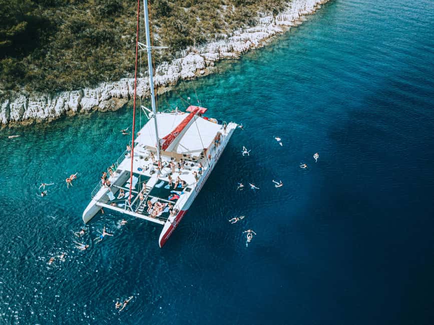 Split: Blue Lagoon & Trogir Boat Tour with Lunch and Drinks - A sea day with a useful change of pace