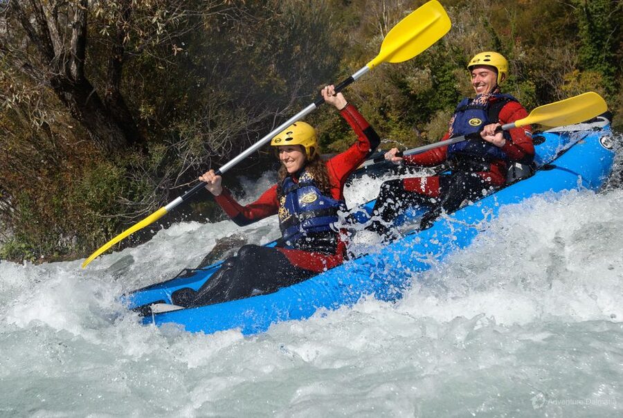 Split: Canoe Safari on the Cetina River - Getting fitted with river gear