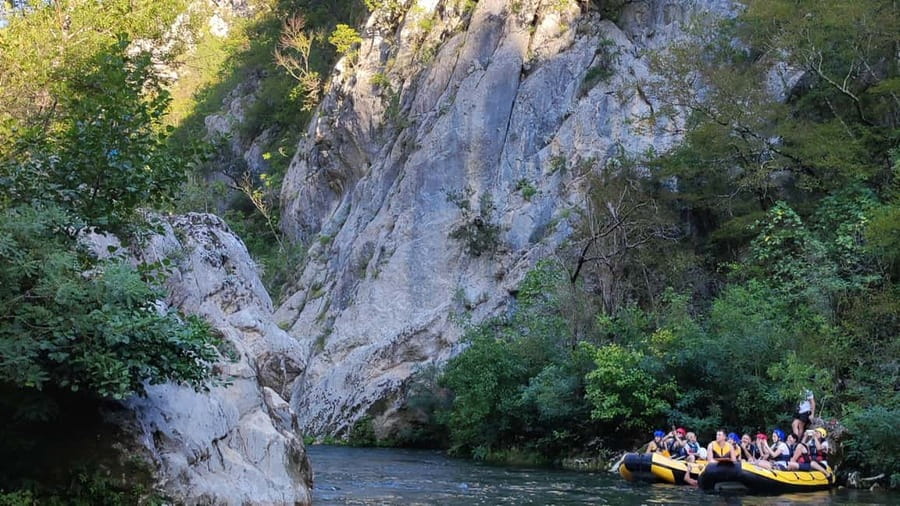 Split: Cetina River Rafting Tour with Instructor - From Split to the Cetina River in about 40 minutes