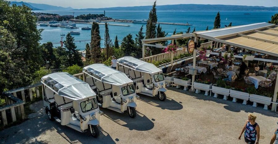 Split: City Highlights Electric Tuk-Tuk Tour - Finishing on Riva and Prokurative Square