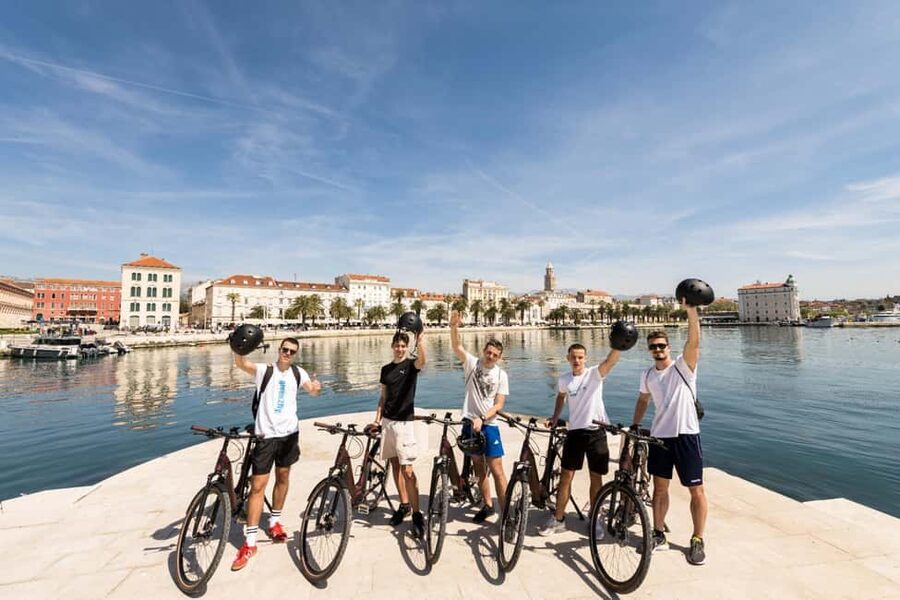 Split City & Marjan Park Electric Bike Tour - Riding into Marjan Forest Park