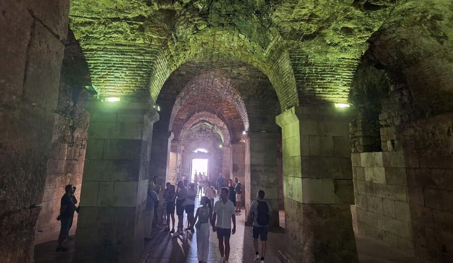 Split: City Walking Tour w/ Game of Thrones Locations - Peristyle and the Center of the Palace