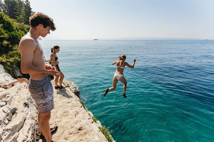 Split: Cliff Jumping & Deep Water Solo Tour - Climbing straight from the Adriatic near Split