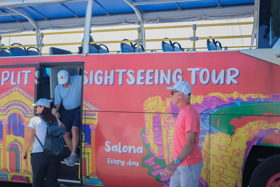 Split: Dalmatia for Nature Lovers Green Line Sightseeing Bus - A Guide, an Audio System, and the Pace of the Route