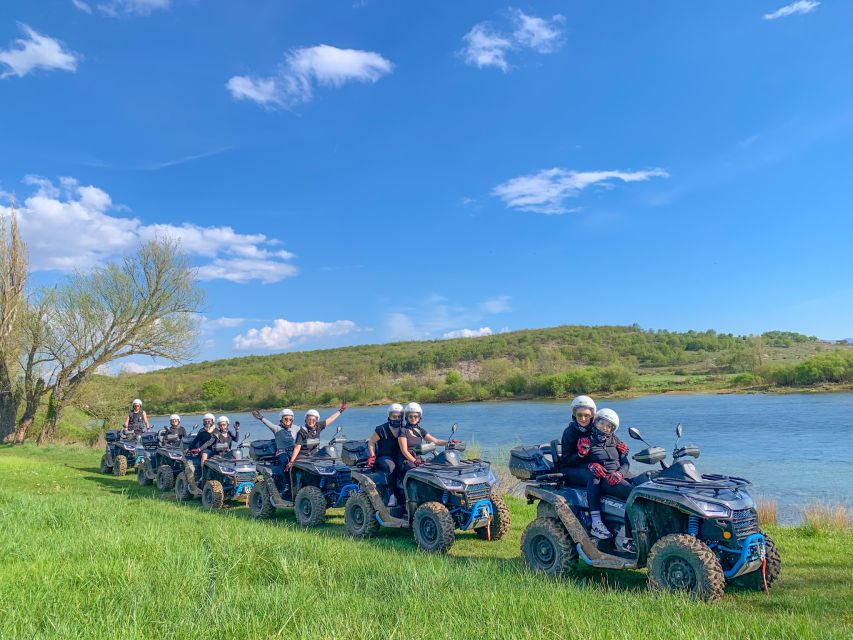 Split: Dalmatian Quad Tour with River Swimming & Picnic - Getting Set Up on the Segway Snarler AT6L