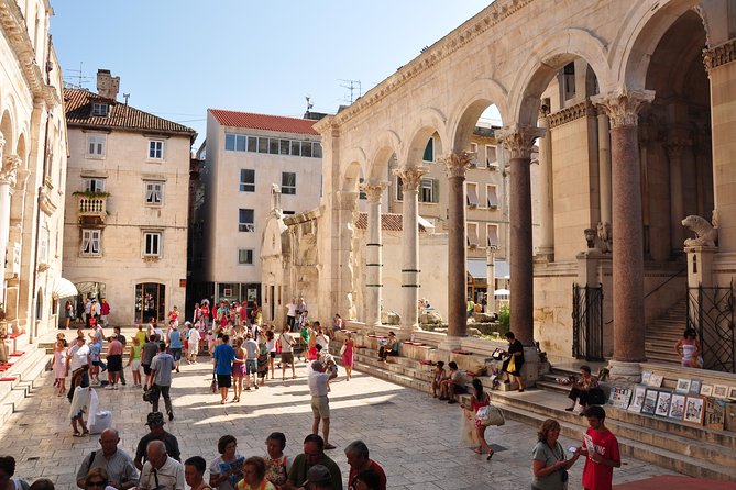 Split Day Trip from Dubrovnik - The real appeal: a Roman palace that became a city