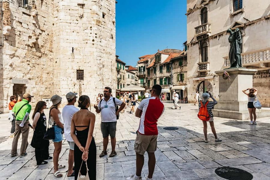 Split: Diocletian Palace & Old Town Guided Walking Tour - Cathedral of St. Domnius and the palace’s changing purpose