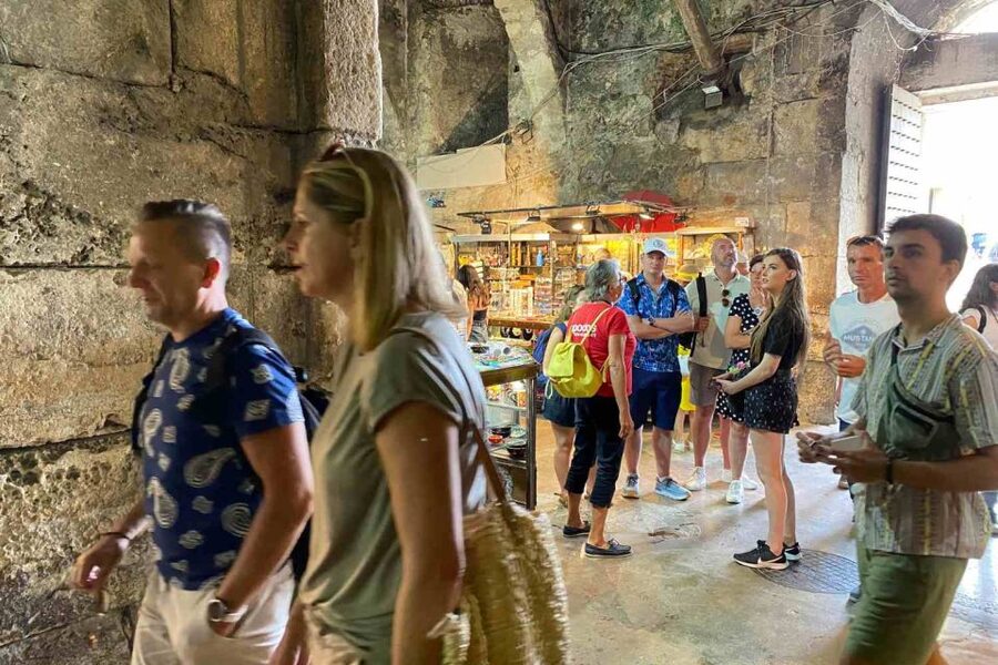 Split: Diocletian Palace & Old Town Guided Walking Tour - Medieval lanes, the Benedictine area, and Town Hall