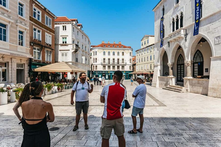 Split: Diocletian Palace & Old Town Guided Walking Tour - Fruit Square and Split’s later character