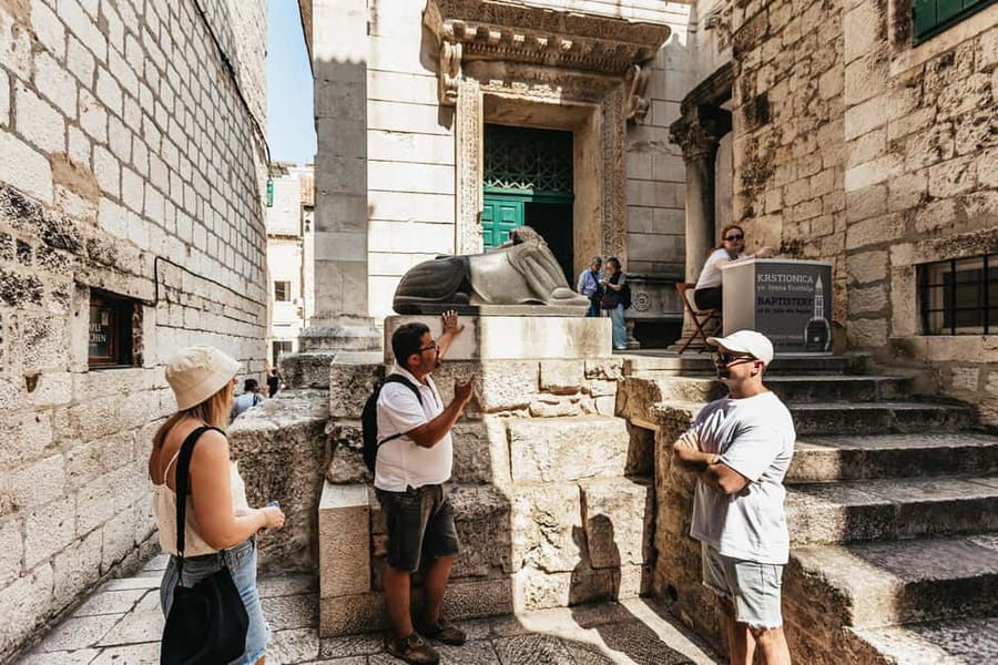 Split: Diocletian Palace & Old Town Guided Walking Tour - Starting on the Riva promenade
