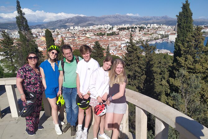 Split E-bike tour - A football stadium stop with a local flavor