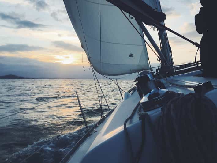 Split: Full Day Sailing Tour to Šolta Island and Brač Island - Leaving Split with Marin and Damian