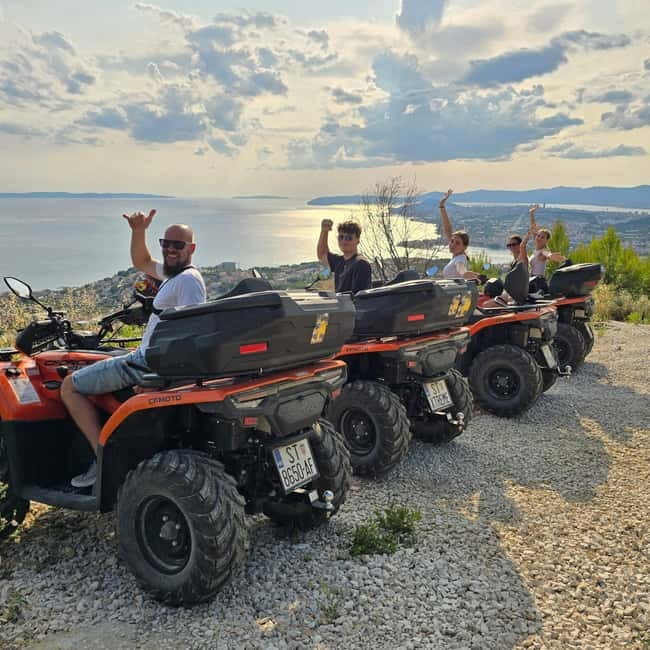 SPLIT: Guided ATV Tour Gornja Podstrana & Horses - Tavern stop, cold drinks, and what is actually included