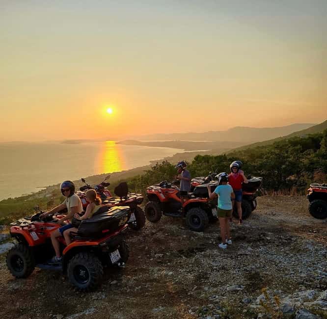 SPLIT: Guided ATV Tour Gornja Podstrana & Horses - Who will get the most from this outing?