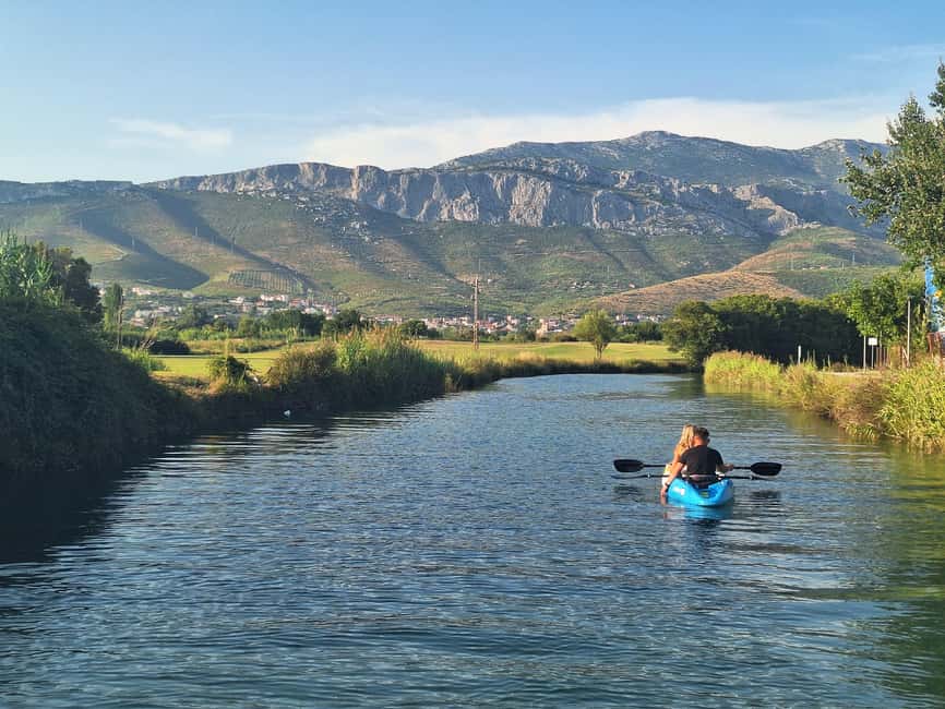 Split: Guided Kayak Adventure Tour - Returning to the Adriatic and the Stobreč cliffs