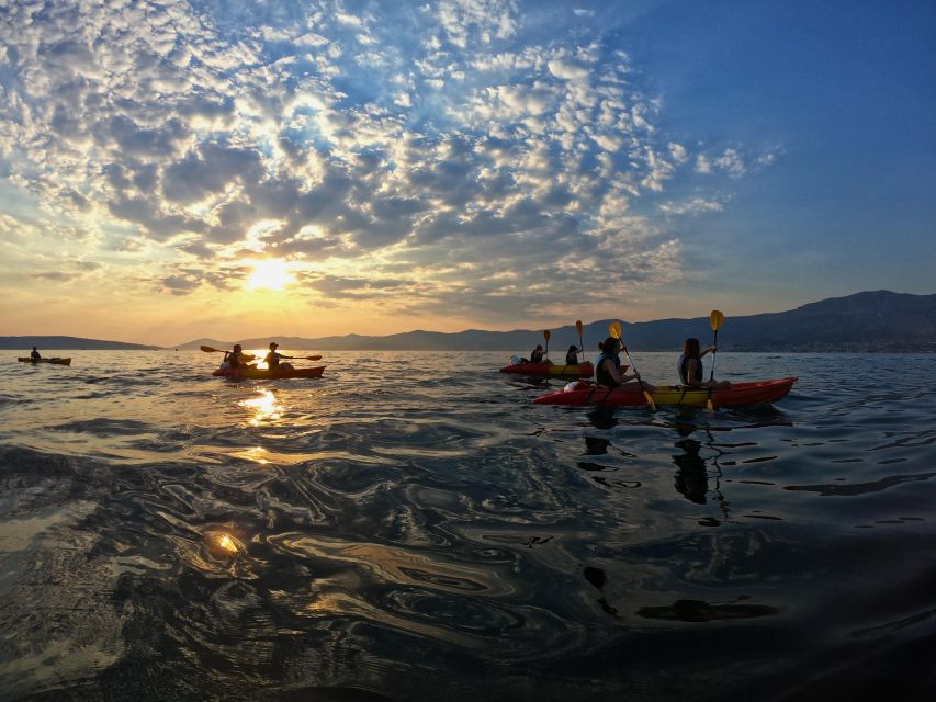 Split: Guided Sunset Sea Kayaking & Snorkeling Tour - Paddling around the Marjan peninsula
