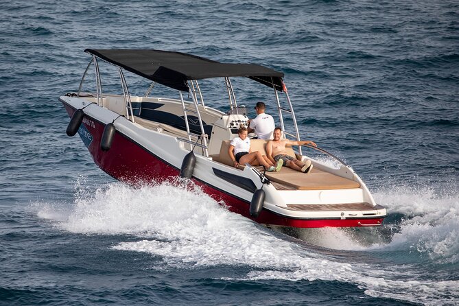 Split: Half-Day Blue Lagoon, Čiovo and Trogir Boat Tour - Leaving Split by speedboat