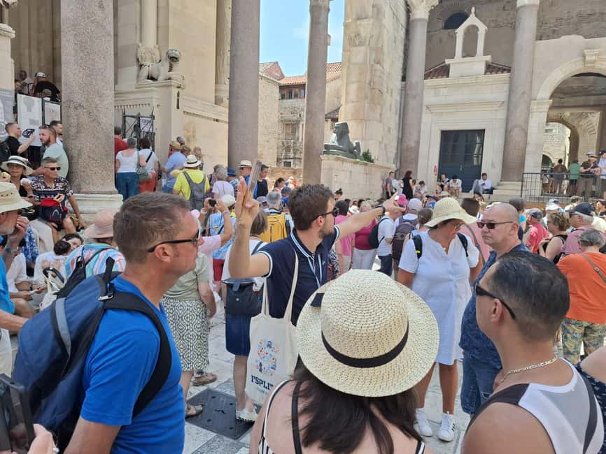 Split: History Walking Tour of the Old Town - Peristyle and the Mausoleum: Split’s grand Roman center