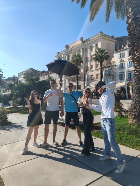 Split: History Walking Tour of the Old Town - Finishing on the palm-lined Riva