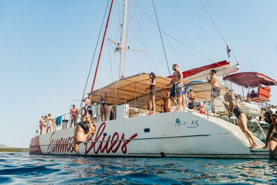 Split: Hvar, Pakleni, Brač & Šolta All-inclusive Tour - Šolta finishes the water time